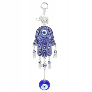 Ozdoba turecka Oko Proroka Hamsa do zawieszenia amulet prezent z Turcji 43