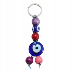 Breloczek brelok turecki szklany oko proroka Evil Eye amulet z Turcji 153