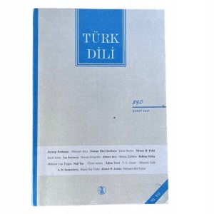 Książka Turk Dili Czasopismo językoznawcze język turecki