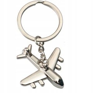 Breloczek brelok 3D samolot pilot podróże do kluczy brylok prezent 279