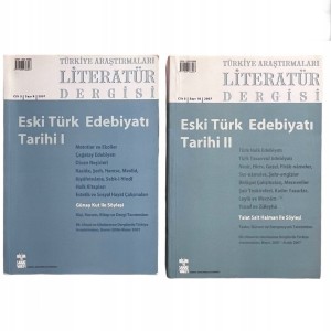Książka w języku tureckim Historia starej literatury tureckiej Tom 1 i 2
