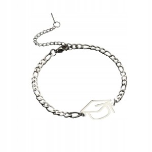 Bransoletka posrebrzana uczeń student zakończenie rozpoczęcie szkoły 223