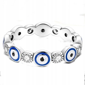 Pierścionek turecki Oko Proroka evil eye prezent amulet 9 nr 74