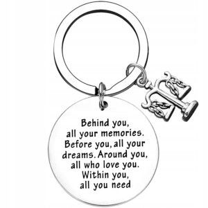 Breloczek brelok ze stali nierdzewnej waga dedykacja prezent 269