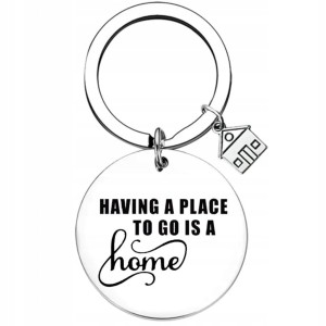 Breloczek dom Home mieszkanie parapetówka przeprowadzka prezent 268