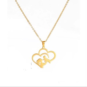 Wisiorek serce serduszko Mama Dziecko pamiątka dla Mamy Dziecka prezent 145