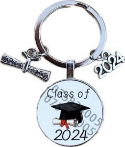 Breloczek pamiątka z okazji ukończenie szkoły dla absolwentów prezent 266