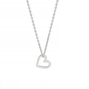 Wisiorek serce serduszko łańcuszek zawieszka prezent naszyjnik stal 136