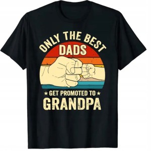Koszulka t-shirt dla Dziadka Dzień Dziadka z nadrukiem napisem czarna XL 2