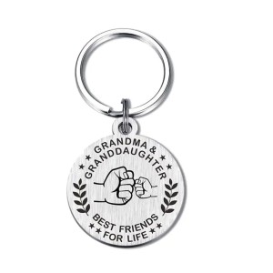 Breloczek brelok dla Babci na Dzień Babci z dedykacją brylok stal 244