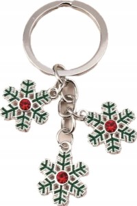 Świąteczny breloczek brelok Gwiazdki Gwiazdka brylok na prezent 67