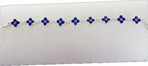 Bransoletka turecka Oko Proroka Evil Eve amulet kwiaty 253