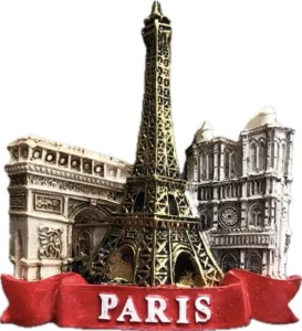 Magnes pamiątka Paris Paryż Francja Wieża Eiffla na lodówkę ozdoba 3