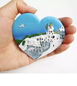 Magnes ozdobny na lodówkę Grecja pamiątka z wakacji w Grecji prezent 7