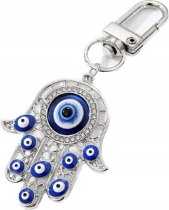 Breloczek turecki Oko Proroka Hamsa Evil Eye brylok prezent 232
