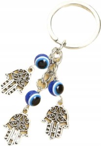 Breloczek turecki Oko Proroka Hamsa brylok 11