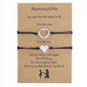 Bransoletki dla mamy i córki zestaw dwóch komplet prezent 230