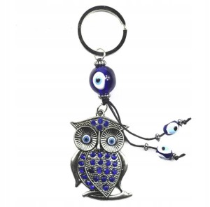 Breloczek turecki brelok sowa sówka Oko Proroka Evil Eye amulet brylok 31