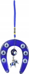 Oko proroka podkowa ozdoba wisząca amulet 212