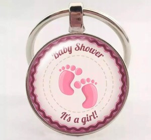 Baby shower prezent breloczek dziewczynka girl 183