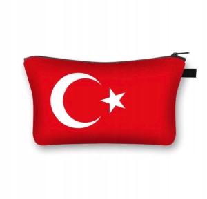 Turecka saszetka kosmetyczka etui flaga Turcji 24