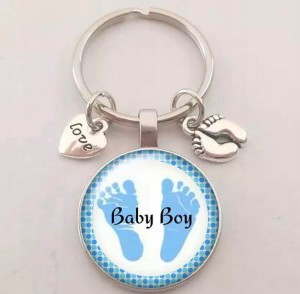 Baby shower prezent breloczek chłopiec girl 184