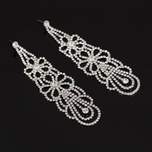 Kolczyki wieczorowe wiszące studniówka 25