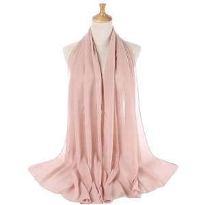 Szal Hidżab chusta na głowę dla musułmanki islam beżowy 296