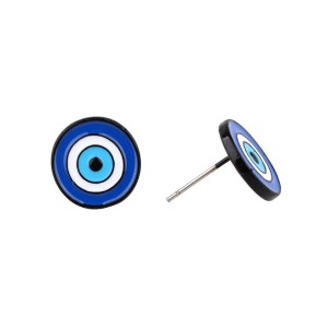 Kolczyki niebieskie oko proroka 86