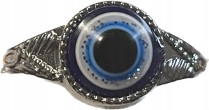 Pierścionek srebrny evil eye oko proroka 8 nr 64