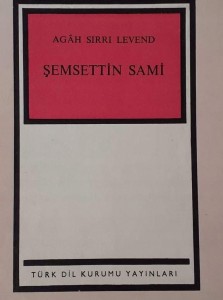 Levend Semsettin Sami książka w języku tureckim