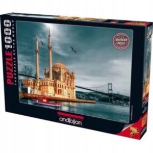 Puzzle tureckie Ortakoy Cami Meczet Ortakoy Turcja 1000 elementów prezent