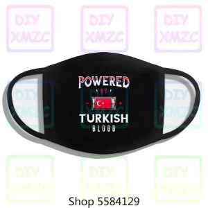 Maseczka maska wielokrotnego użytku materiału 234