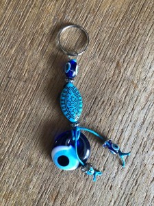 Breloczek brelok szklany oko proroka z Turcji 196