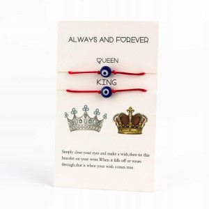 Zestaw dwóch dla pary bransoletek oko proroka 212