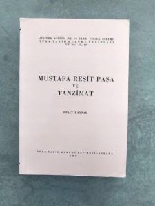Mustafa Resit Pasa ve Tanzimat w języku tureckim