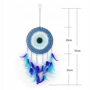 Oko proroka łapacz snów ozdoba do zawieszenia amulet prezent Evil Eye 179