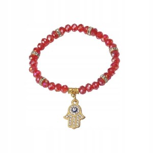 Czerwona bransoletka oko proroka hamsa fatima 43