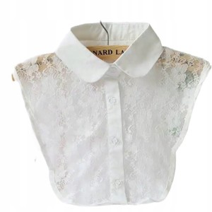 Kołnierz kołnierzyk biały pod sweter bluzkę koronkowy imitacja bluzki 424