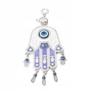 Ozdoba turecka Oko Proroka Hamsa do zawieszenia amulet pamiatka z Turcji 2
