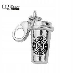 Zawieszka do bransoletki charms kawa 85