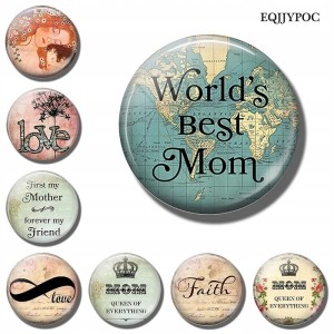 Magnes na lodówkę napis we love you mom prezent 10