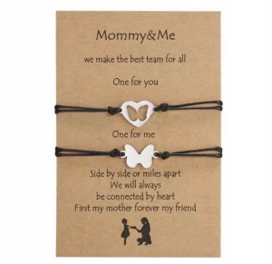 Zestaw dwóch bransoletek dla mamy i córki 233