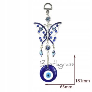 Oko proroka ozdoba do zawieszenia amulet motyl 24