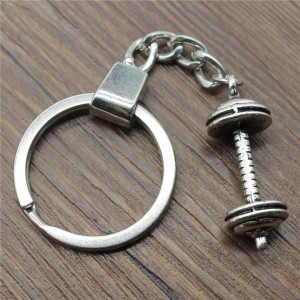 Breloczek brelok kulturysta siłownia hantla sztanga prezent brylok  62