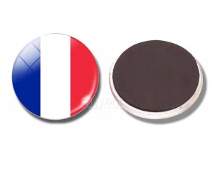 Magnes na lodówkę Francja flaga Paryż 53