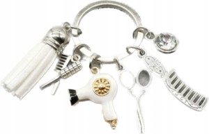 Breloczek brelok fryzjer fryzjerka nożyczki dla fryzjera prezent 216