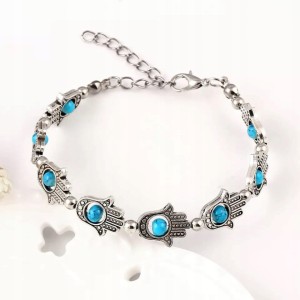 Amulet bransoletka ręka fatimy hamsa turecka 8
