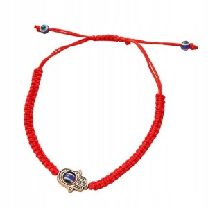 Czerwona bransoletka hamsa oko proroka fatimy 30