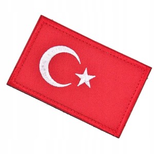 Naszywka na odzież flaga turecka Turcja 171